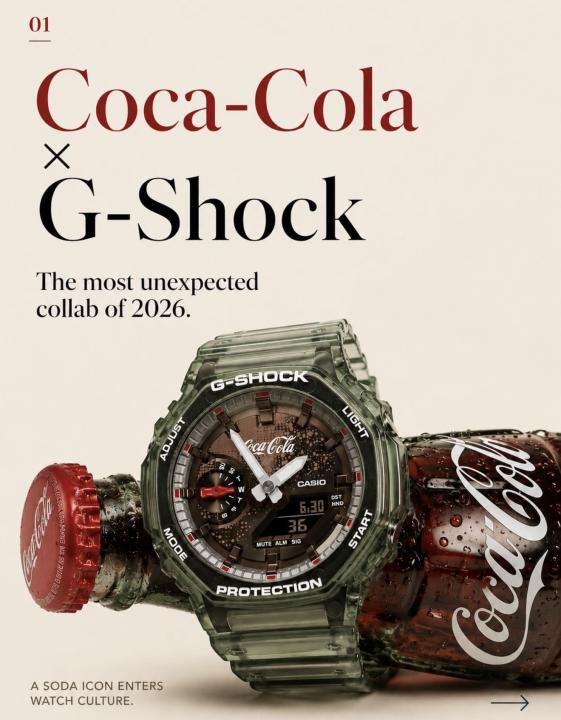 G SHOCK COCA COLA