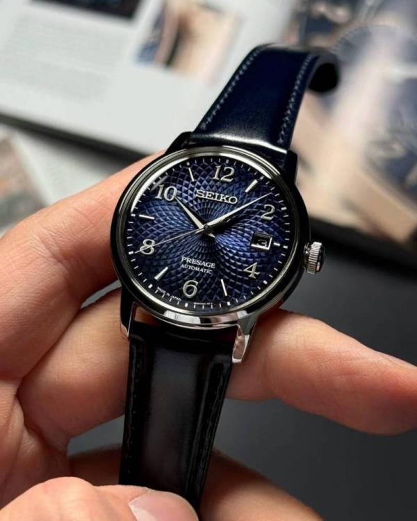 Seiko Presage Cocktail Time Mojito black blue