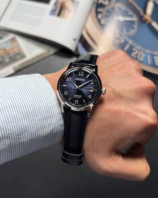Seiko Presage Cocktail Time Mojito black blue