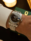Seiko Oyster Perpetual Date Just Galaxy Black
