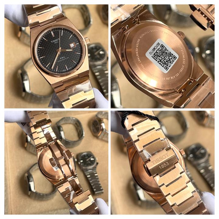 Tisot PRX Copper Black Dial Premium FST AT512