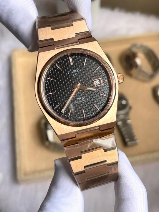 Tisot PRX Copper Black Dial Premium FST AT512