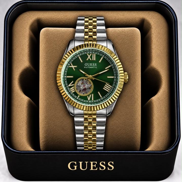 Guess Automatic Watch Back Open