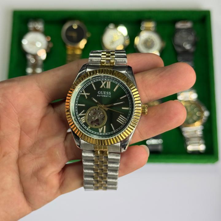 Guess Automatic Watch Back Open