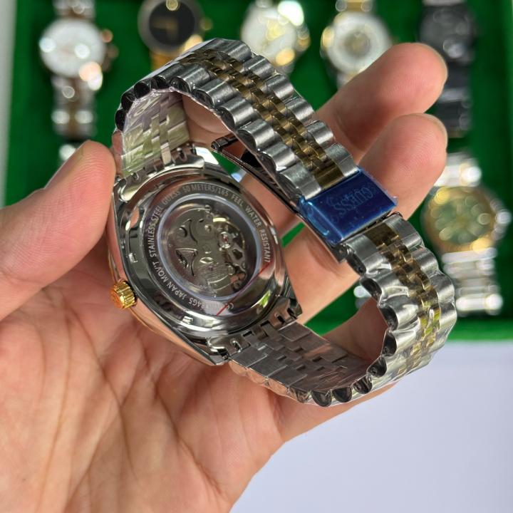 Guess Automatic Watch Back Open