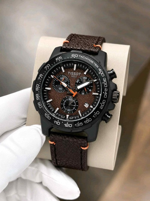Tisot_Supersport Chronograph Brown F1024