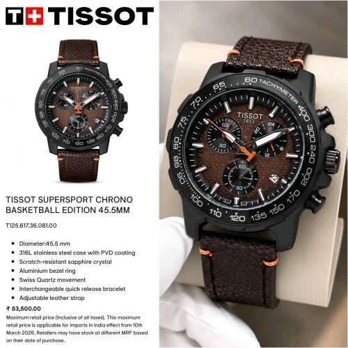 Tisot_Supersport Chronograph Brown F1024