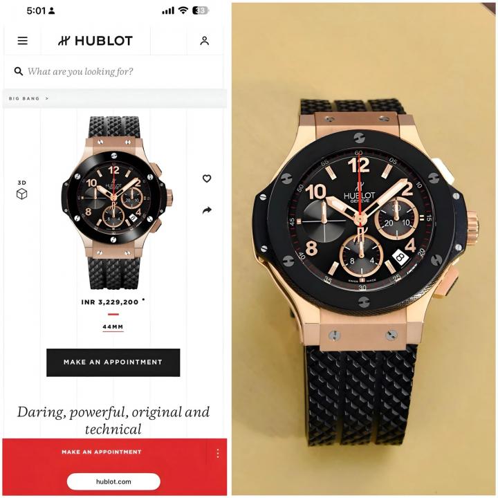 HUBLOT BIG BANG CHRONOGRAPH HEAVY 1059