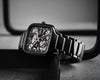 Radd_o True Square Automatic Ceramic Black Silver
