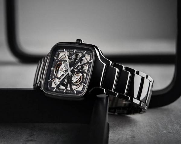 Radd_o True Square Automatic Ceramic Black Silver