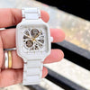 Radd_o True Square Automatic Ceramic White Gold line