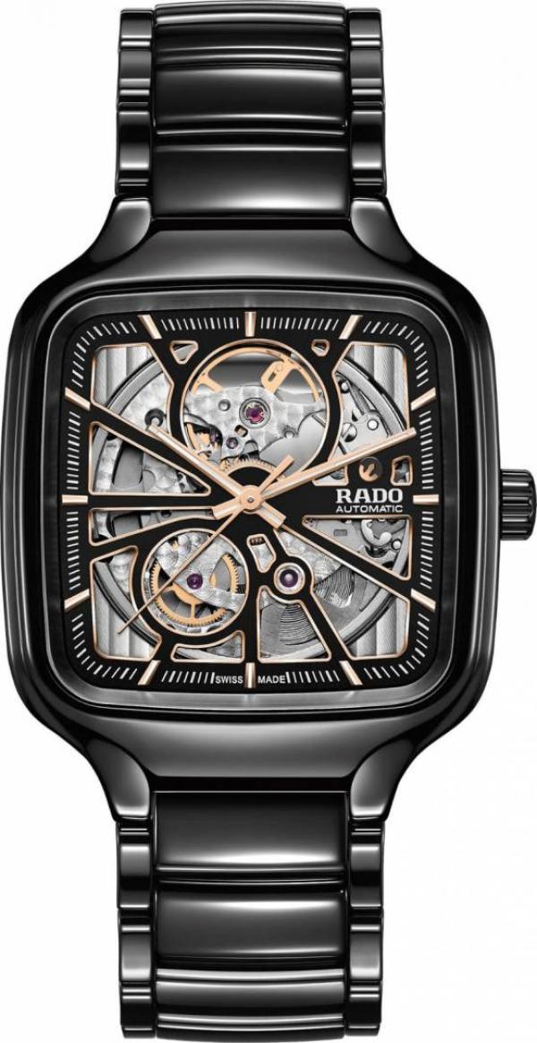 Radd_o True Square Automatic Ceramic Black-Copper
