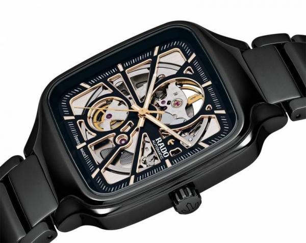 Radd_o True Square Automatic Ceramic Black-Copper