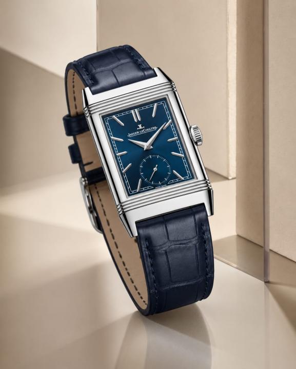 Jaegar-Le Coultre Reverso Tribute Duoface Small Seconds blue