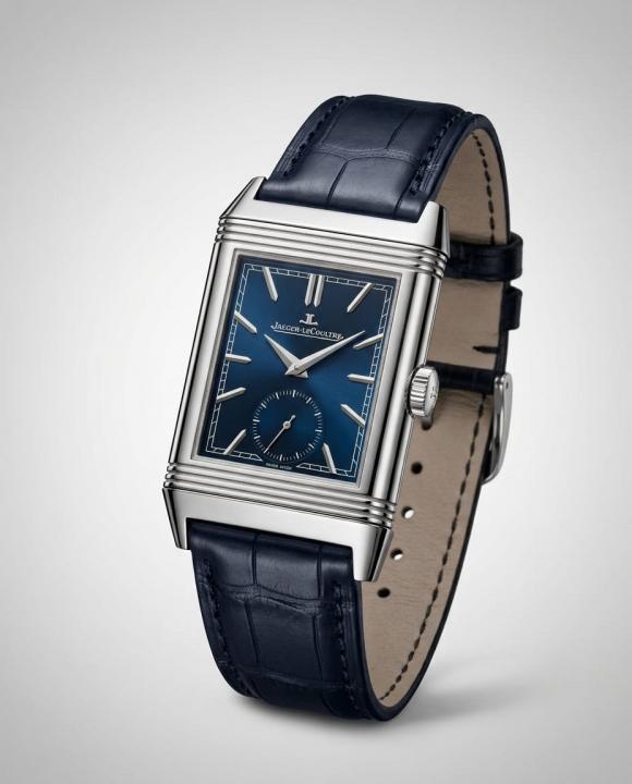 Jaegar-Le Coultre Reverso Tribute Duoface Small Seconds blue