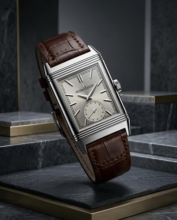 Jaegar-Le Coultre Reverso Tribute Duoface Small Seconds brown gray