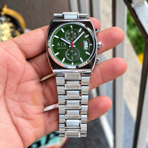 ARMAANI_AX_CRONOGRAPH_SILVER-GREEN