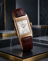 Jaegar-Le Coultre Reverso Tribute Duoface Small Seconds brown copper white