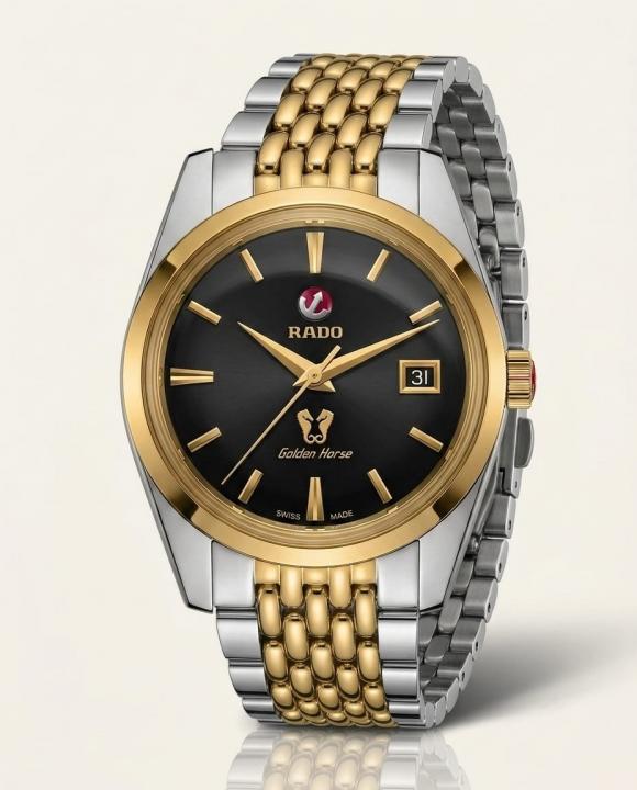 Raado Golden Horse Automatic 2 ton gold black