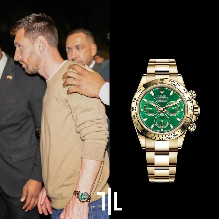 Rolee_x Oyster Perpetual Daytona Chosmograph Gold-Green