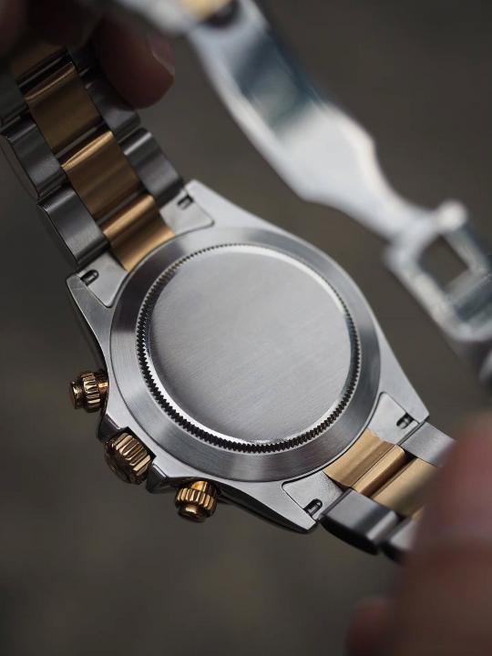 Rolee_x Oyster Perpetual Daytona Chosmograph 2Ton-Gold-Black
