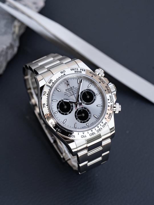 Rolee_x Oyster Perpetual Daytona Chosmograph Silver-Grey-Black Chrono