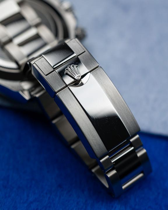 Rolee_x Oyster Perpetual Daytona Chosmograph Silver-Blue