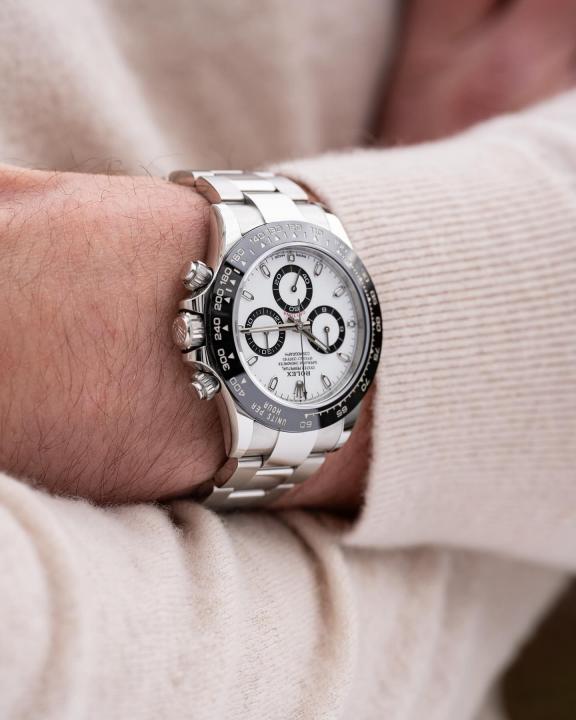 Rolee_x Oyster Perpetual Daytona Chosmograph Silver-White Panda
