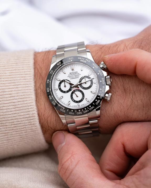 Rolee_x Oyster Perpetual Daytona Chosmograph Silver-White Panda