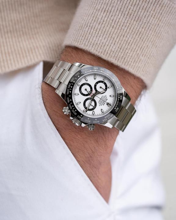 Rolee_x Oyster Perpetual Daytona Chosmograph Silver-White Panda