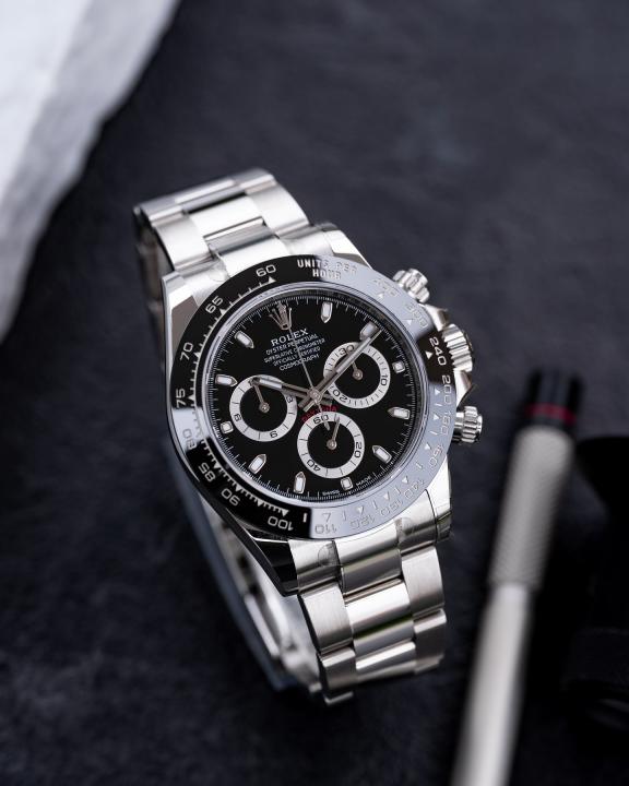 Rolee_x Oyster Perpetual Daytona Chosmograph Silver-Black