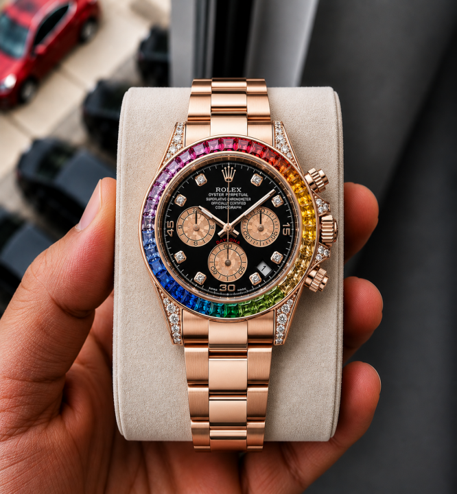 ROLE DAYTONA ALL CHRONO WORKING PREMIUM WATCH