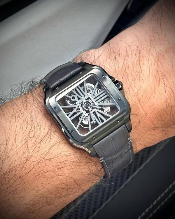 Cartiie_r Santos Skeleton Battery Black