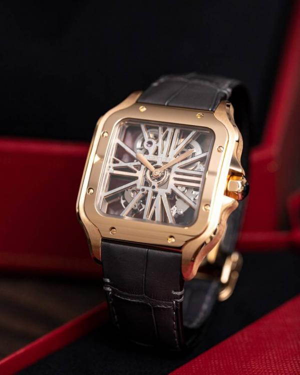 Cartiie_r Santos Skeleton Battery black copper