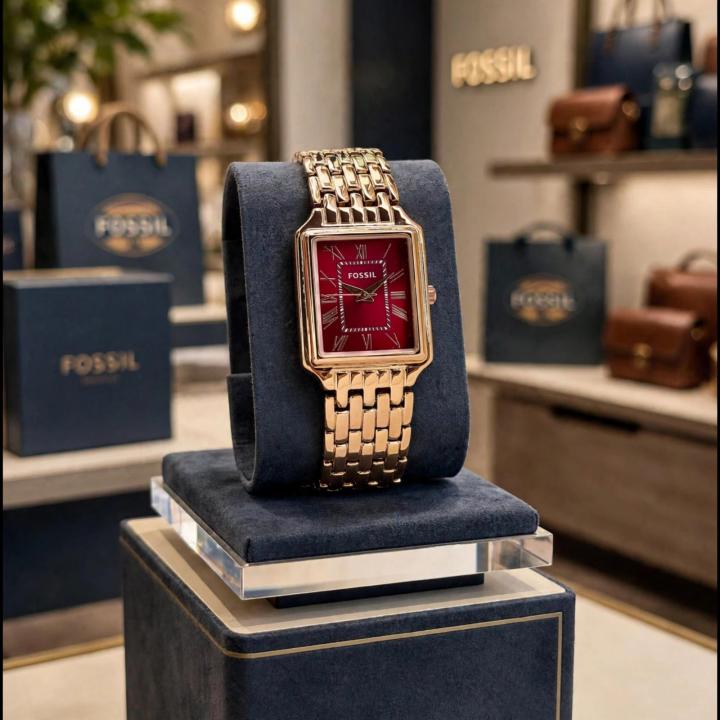Fossi For Rose gold green Her 764