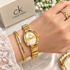 CALVIN KLINE_LADIES_GOLD
