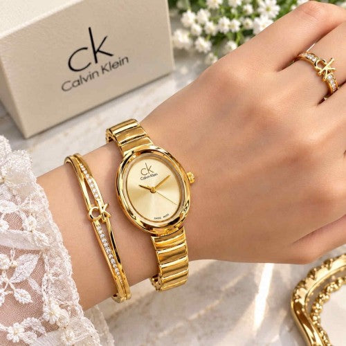 CALVIN KLINE_LADIES_GOLD