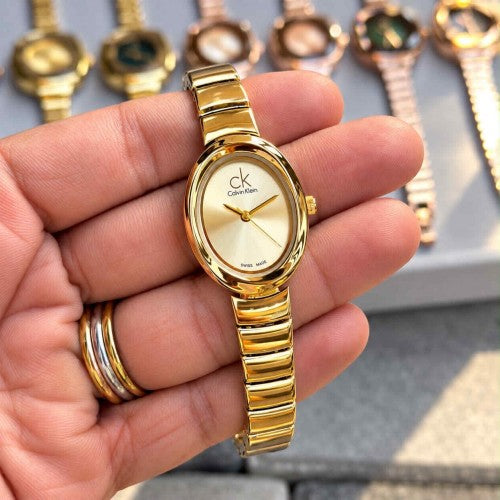 CALVIN KLINE_LADIES_GOLD