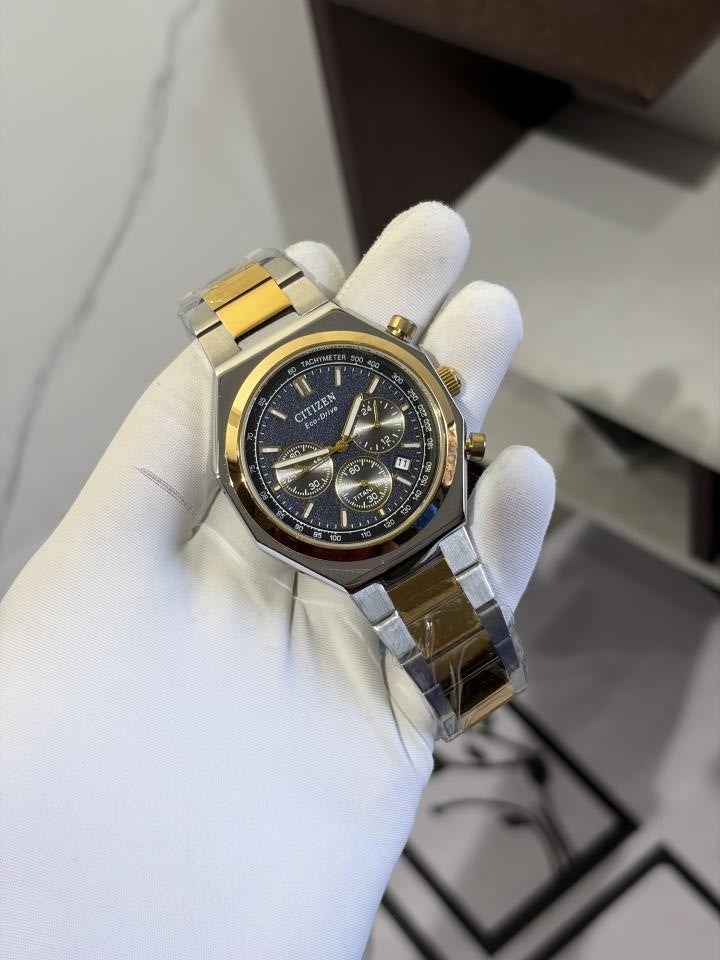 CITIZE N ECODRIVE ZENSHIN TWO TONE BLUE 432