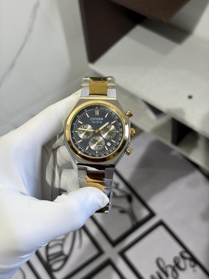 CITIZE N ECODRIVE ZENSHIN TWO TONE BLUE 432