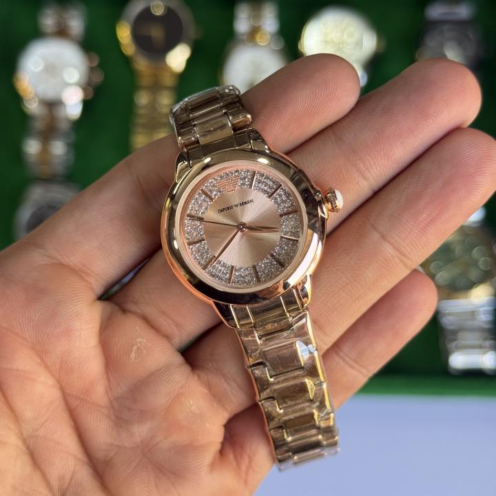 Emporio Armaani Womens Diamond watch