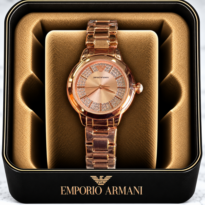 Emporio Armaani Womens Diamond watch