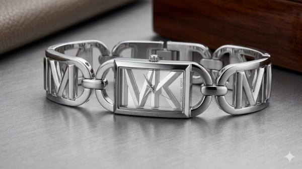 Micheal Korsilver white Watch For 967