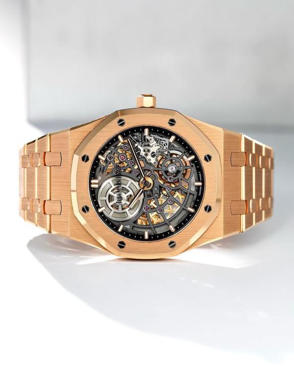 Audemar Piguet Royal Oak Jumbo Extra-Thin Openworked copper