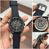 TOMMY HILFIGE SILICON SKELETON AUTO ALL BLACK 988