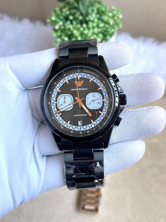 Emporio Arrwa%! AR11636 Chronograph Black AT505