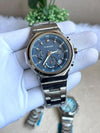 Casio G-Shock G-Steel Silver Blue Dial AT494