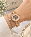 Fosil_Women_Automatic_Machine_Rosegold