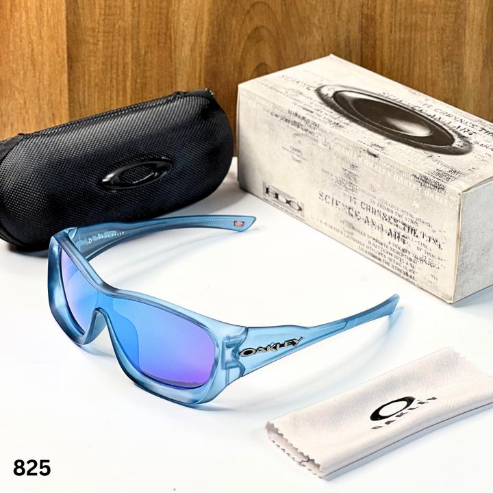 Oakle 825 matt blue mercury