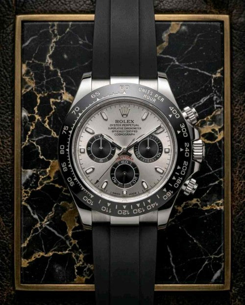 Rolee_x Oyster Perpetual Daytona Silver White